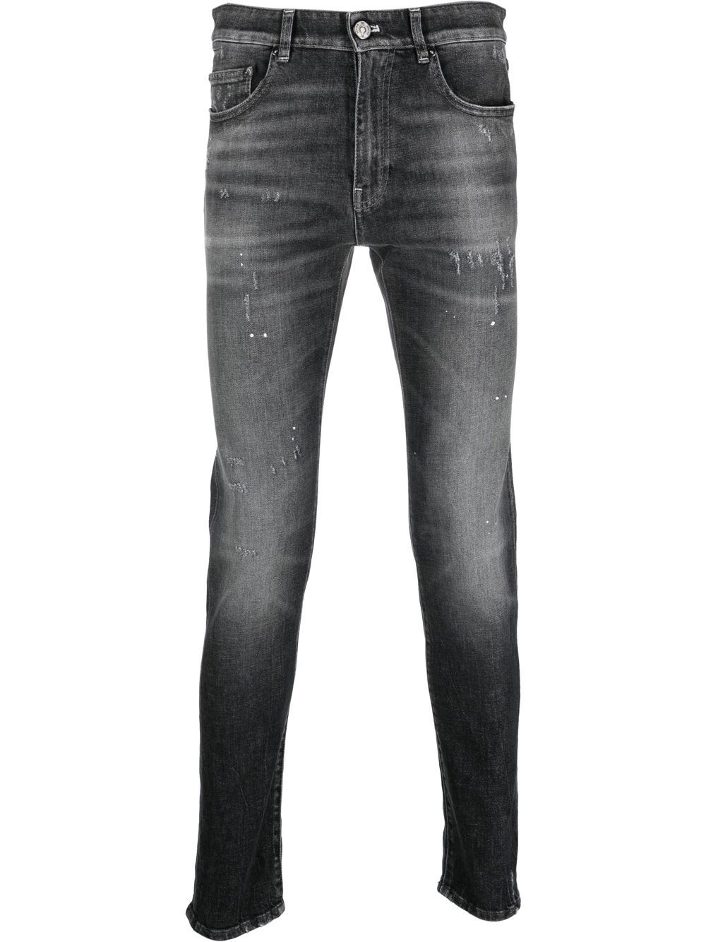 PT Torino distressed slim-cut jeans - Grey von PT Torino