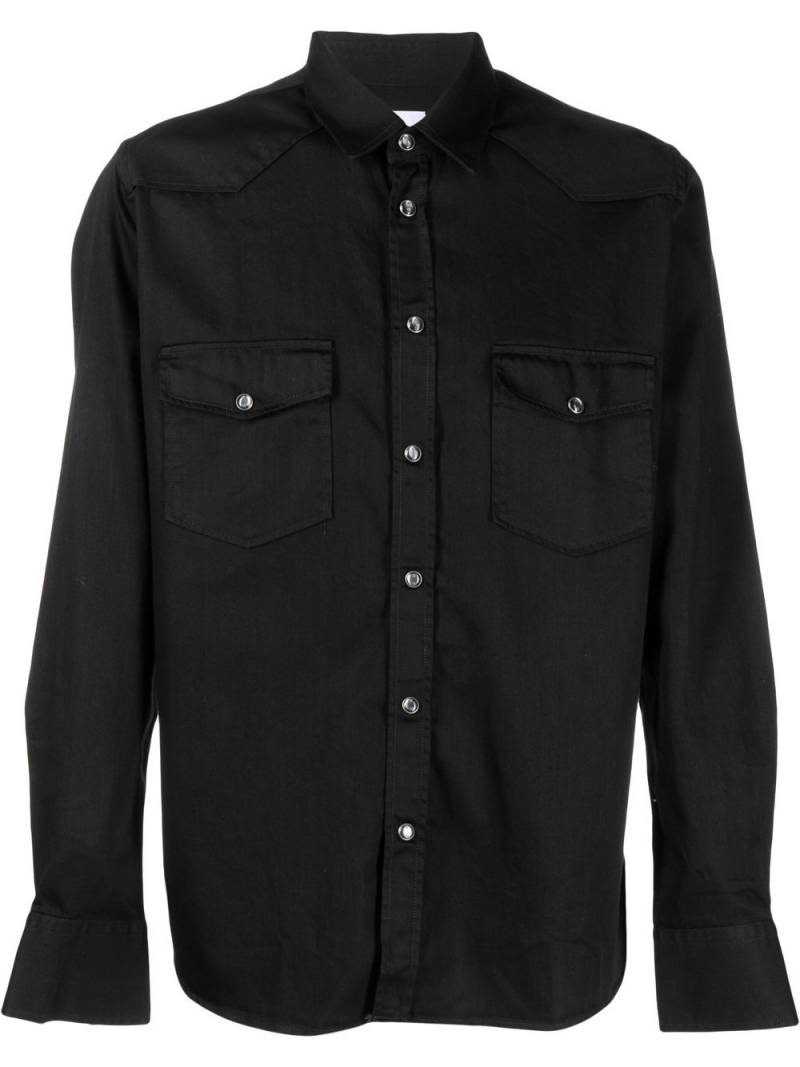 PT Torino flap-pockets button-up shirt - Black von PT Torino