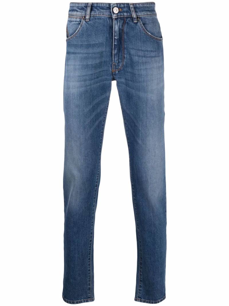 PT Torino straight-leg slim-cut jeans - Blue von PT Torino