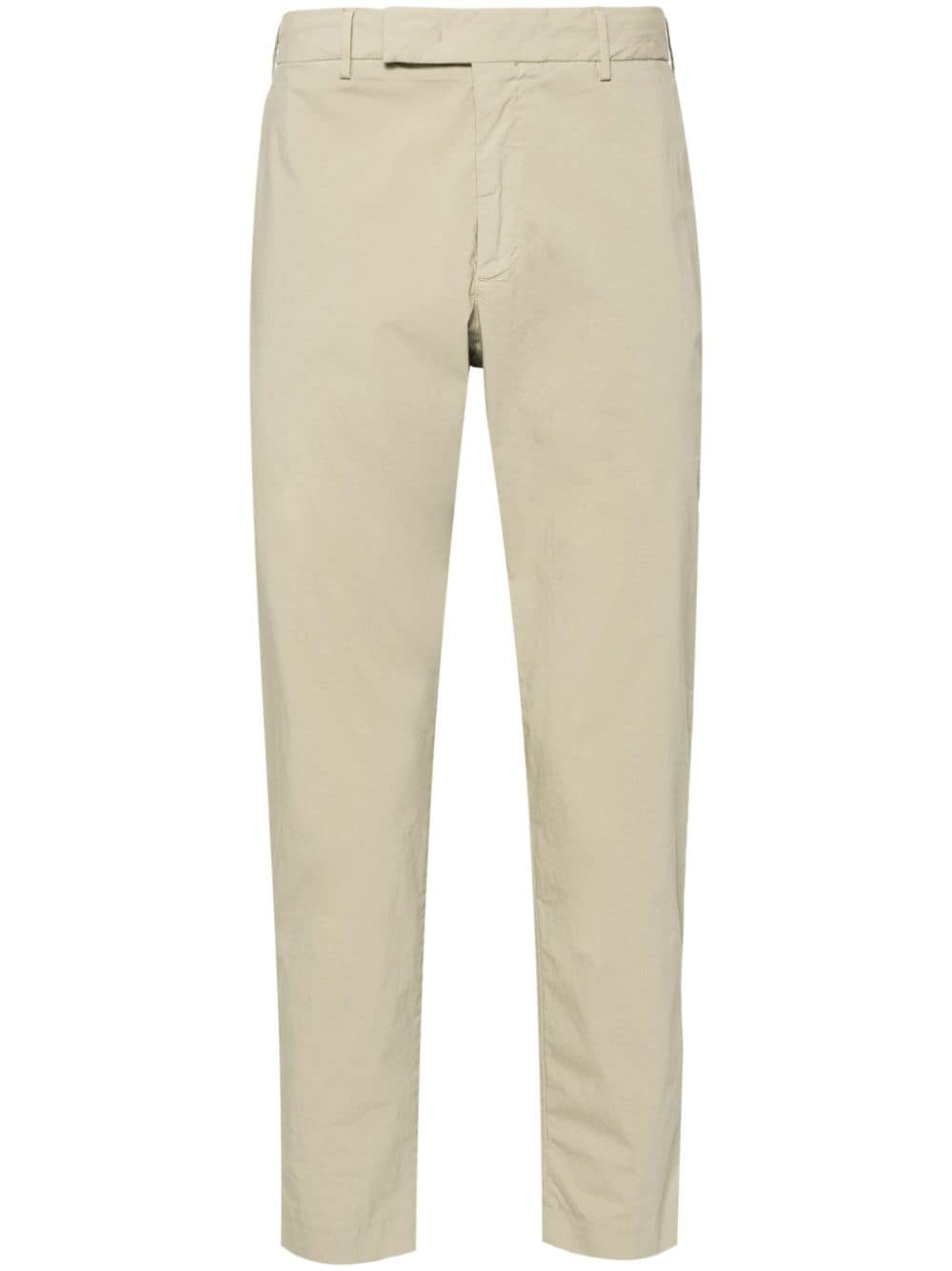 PT Torino Edge low-rise cropped chinos - Neutrals von PT Torino