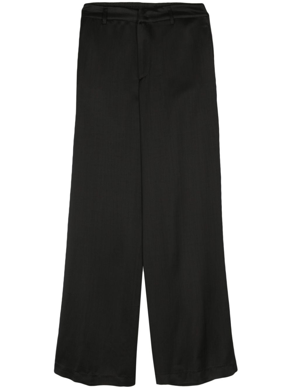 PT Torino Lorenza satin trousers - Black von PT Torino