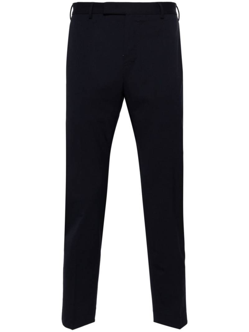 PT Torino concealed-fastening tapered trousers - Blue von PT Torino