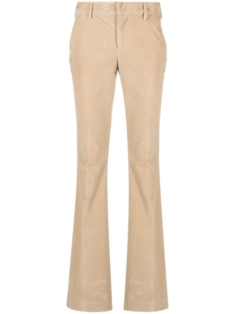 PT Torino corduroy flared trousers - Blue von PT Torino