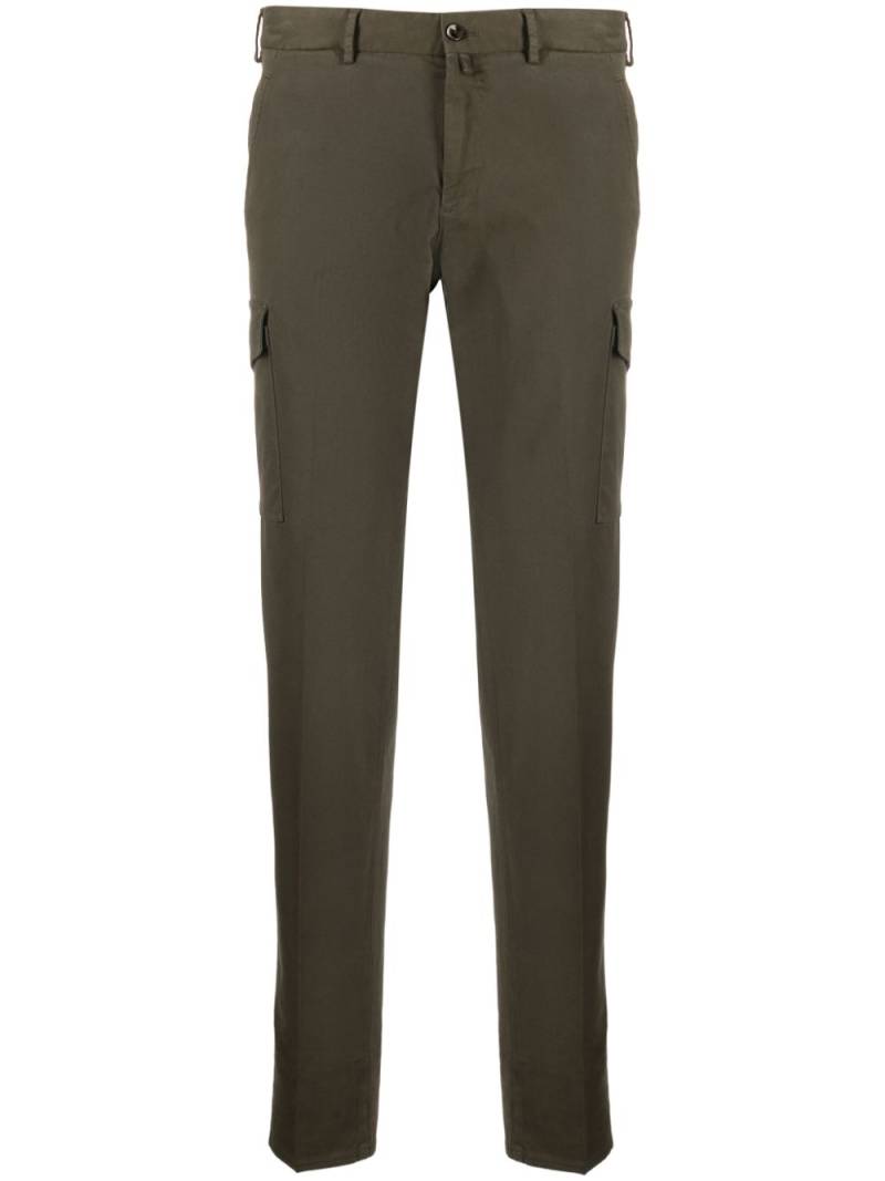 PT Torino corduroy slim-fit cargo trousers - Green von PT Torino