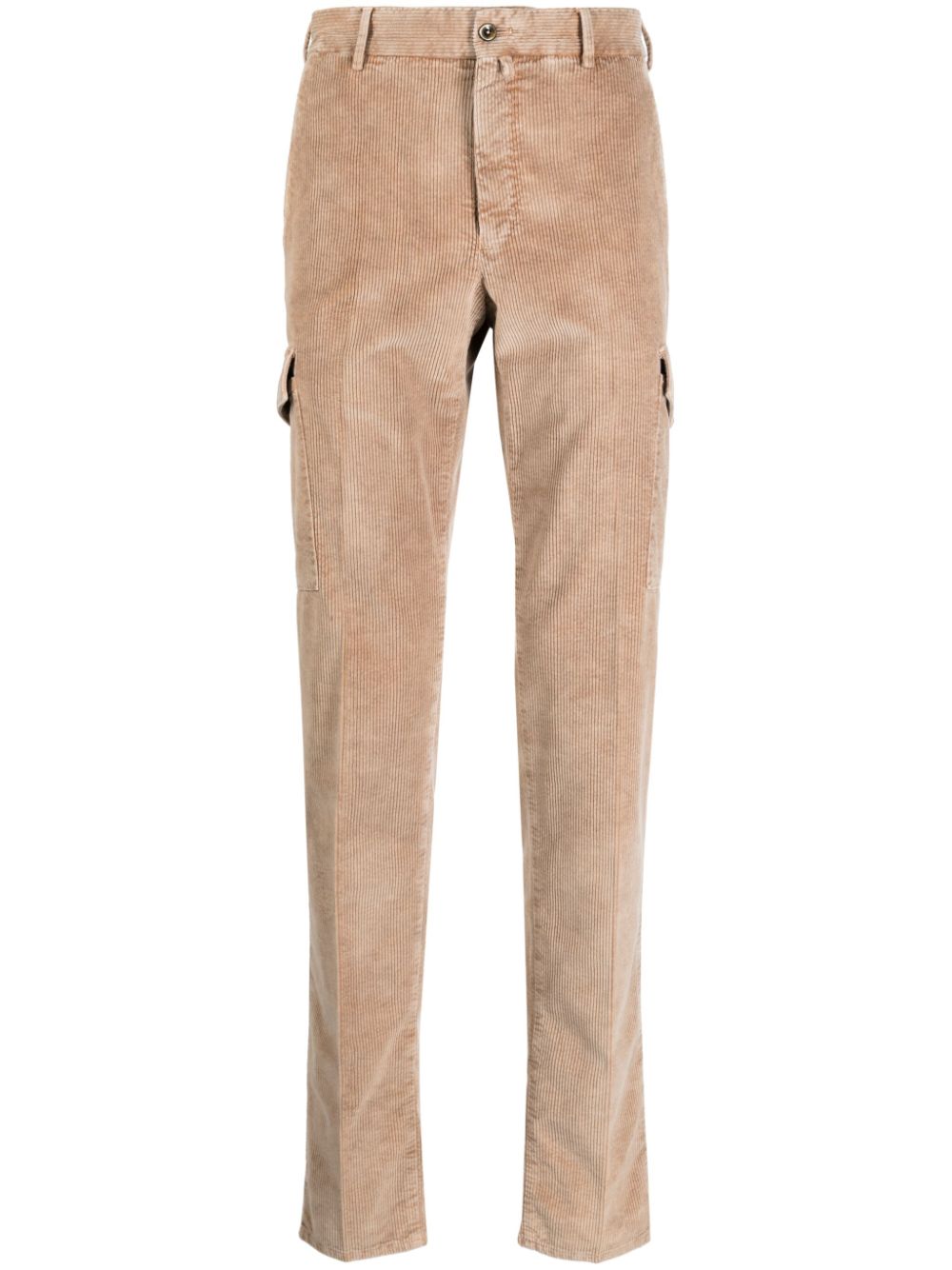 PT Torino corduroy straight-leg trousers - Brown von PT Torino