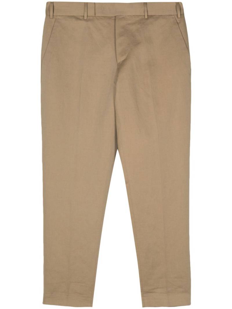 PT Torino cotton-blend tailored trousers - Brown von PT Torino