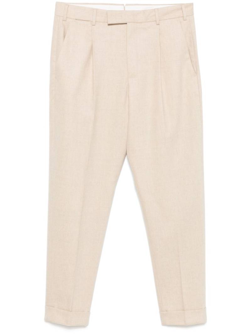 PT Torino cropped-leg trousers - Neutrals von PT Torino