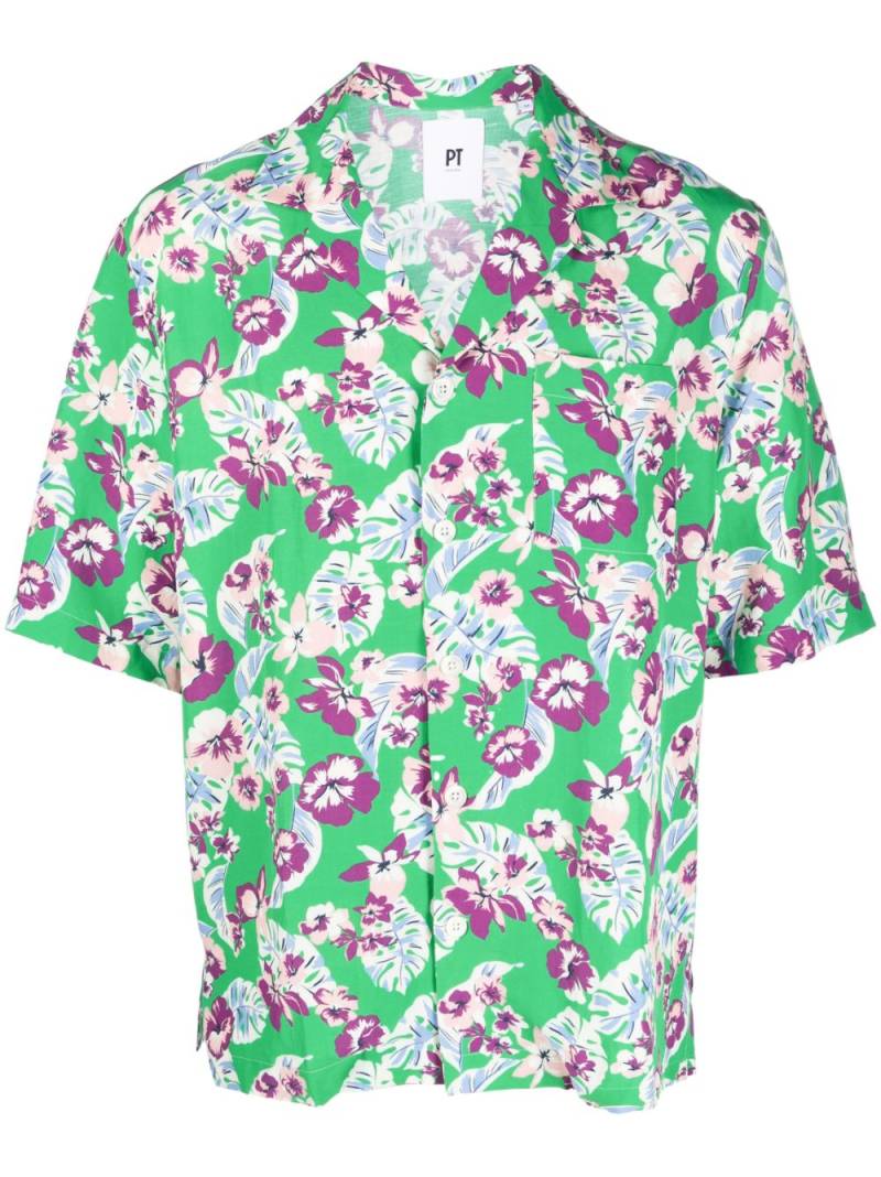 PT Torino floral-print shirt - Green von PT Torino