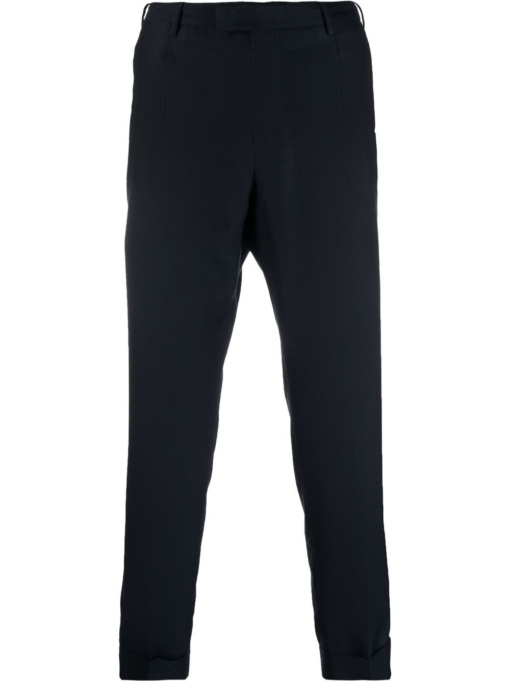 PT Torino jacquard virgin wool trousers - Blue von PT Torino