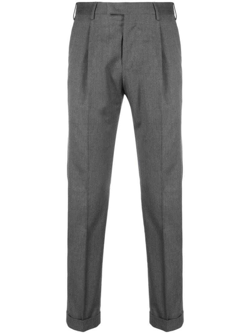 PT Torino low-rise tapered tailored trousers - Grey von PT Torino