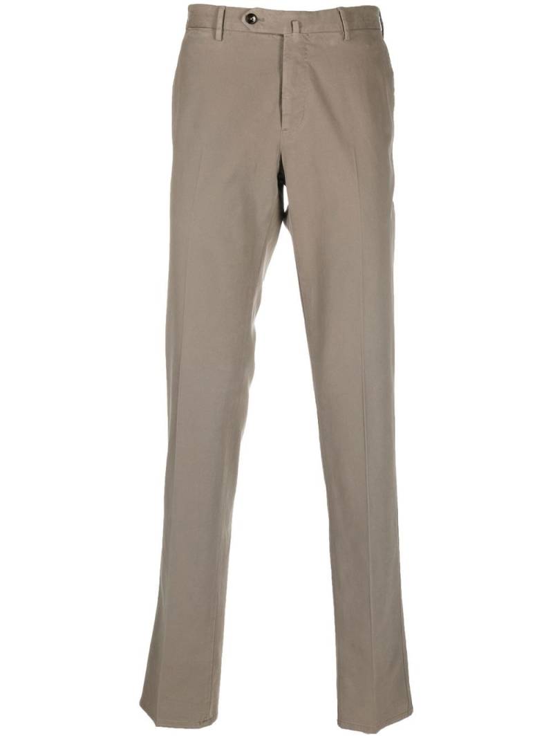 PT Torino mid-rise slim-cut chinos - Neutrals von PT Torino