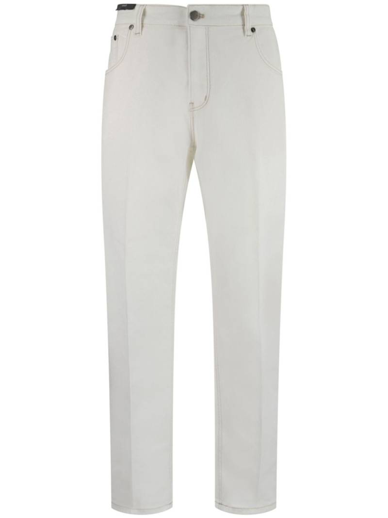 PT Torino mid-rise slim-fit jeans - White von PT Torino