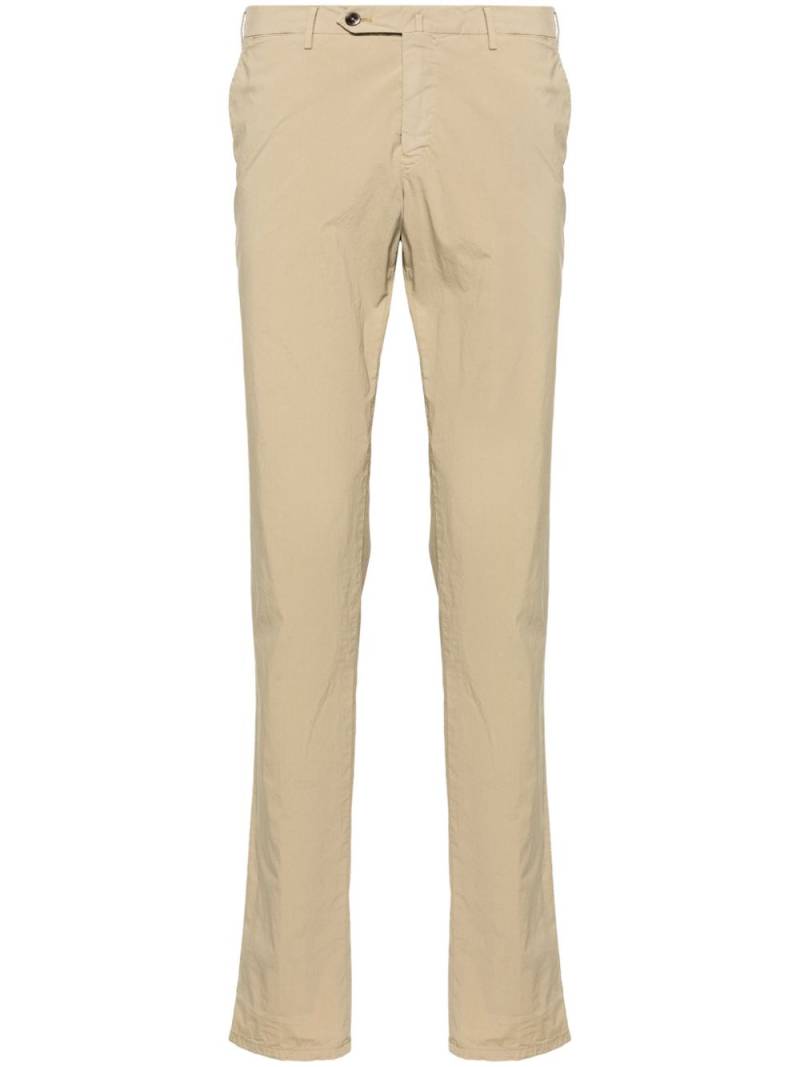 PT Torino mid-rise slim-fit trousers - Neutrals von PT Torino