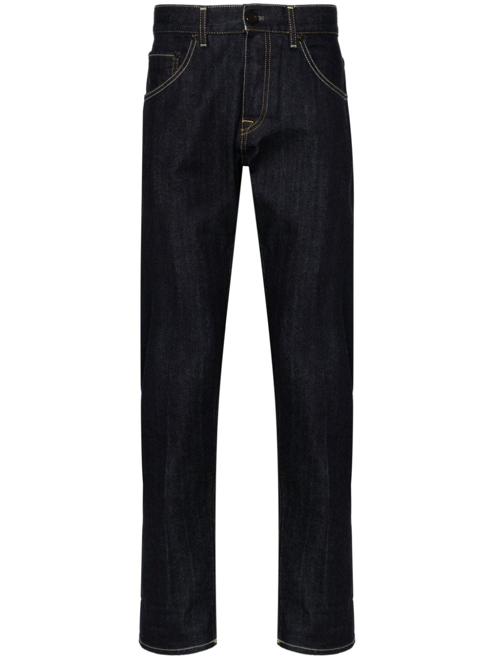 PT Torino mid-rise straight-leg jeans - Blue von PT Torino