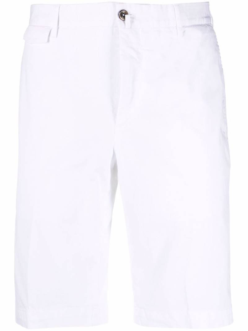 PT Torino mid-rise straight shorts - White von PT Torino