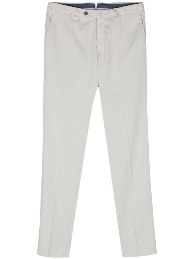 PT Torino mid-rise tapered-leg trousers - Grey von PT Torino