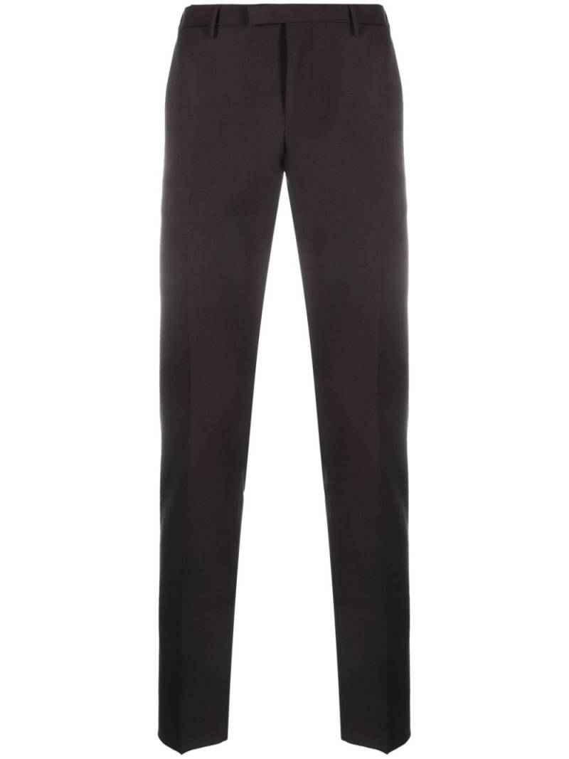 PT Torino mid-rise tapered trousers - Brown von PT Torino