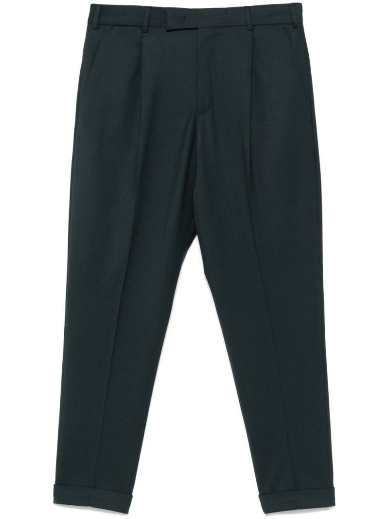 PT Torino pleat-detail trousers - Green von PT Torino