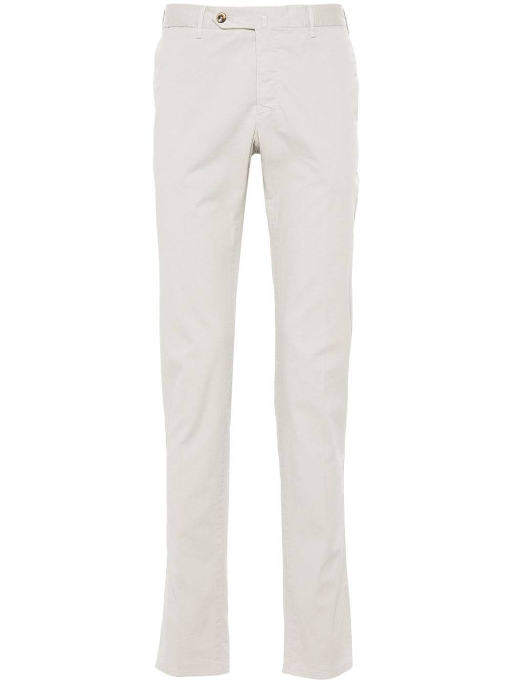 PT Torino pressed-crease slim-cut chinos - Grey von PT Torino