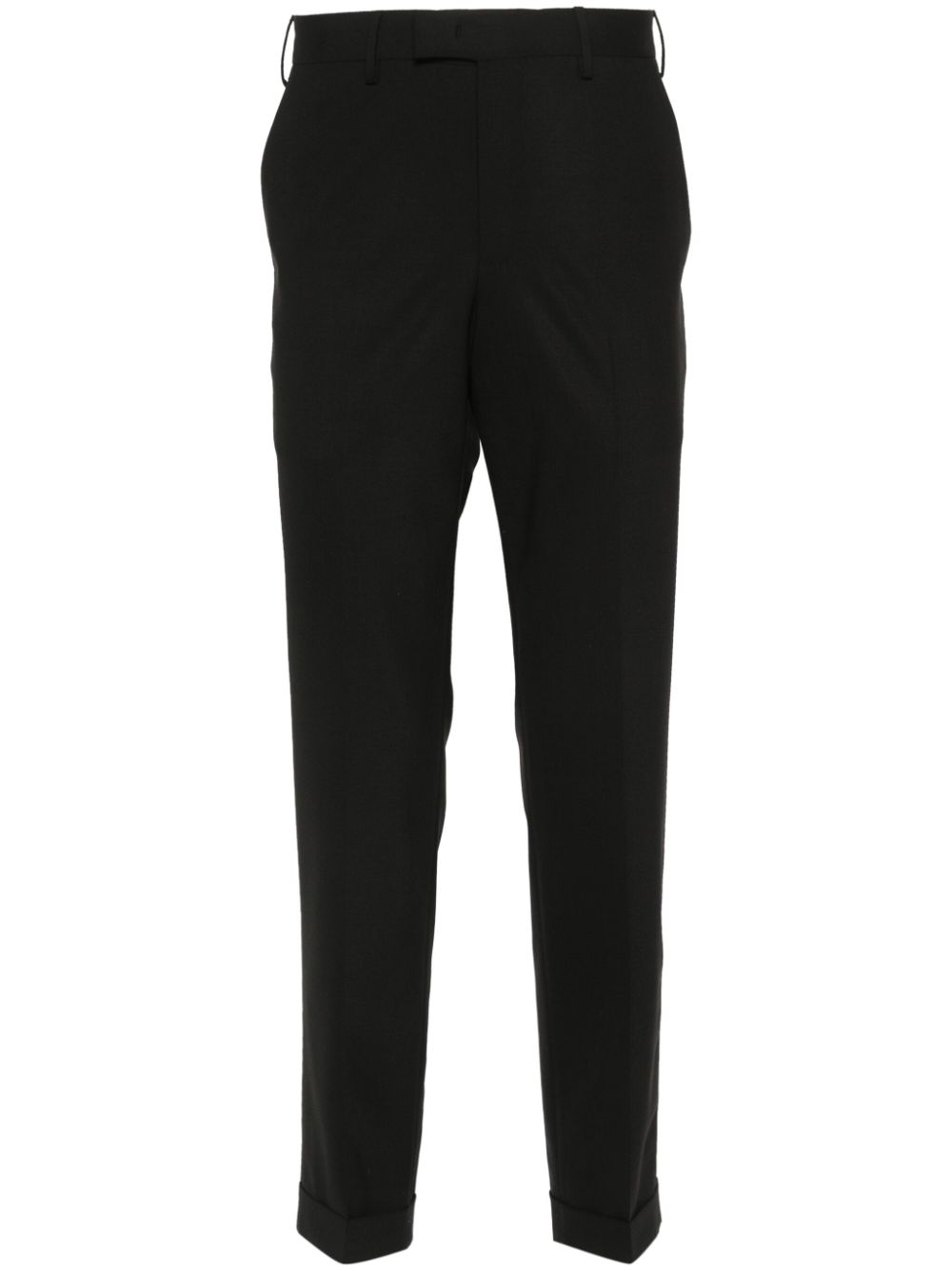 PT Torino pressed-crease straight-leg tailored trousers - Black von PT Torino