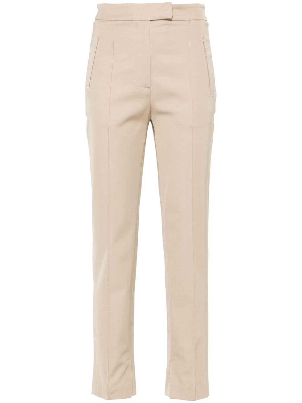 PT Torino raised seam-detail trousers - Neutrals von PT Torino