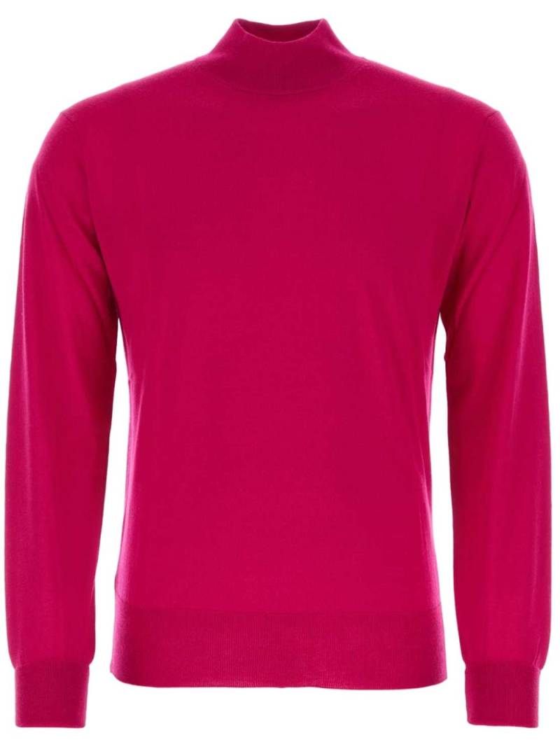 PT Torino ribbed virgin wool sweater - Pink von PT Torino