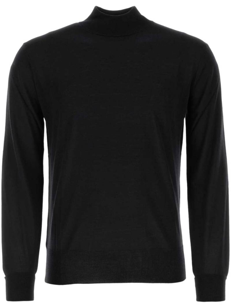 PT Torino roll neck wool sweater - Black von PT Torino