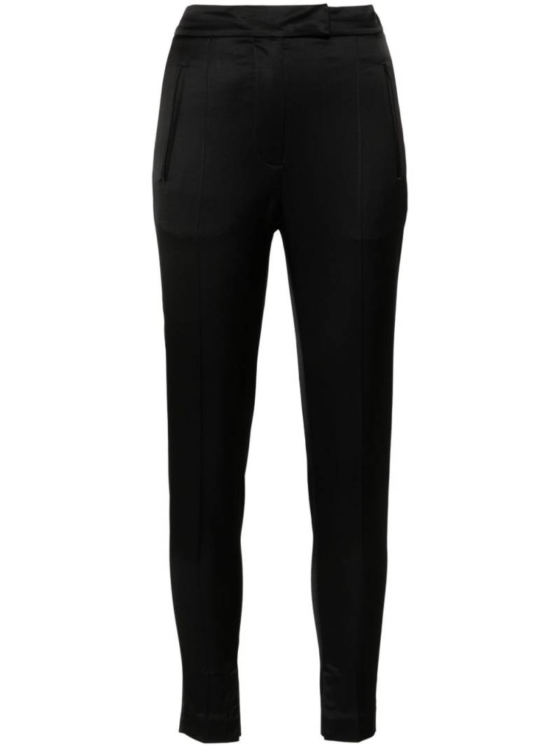 PT Torino satin trousers - Black von PT Torino