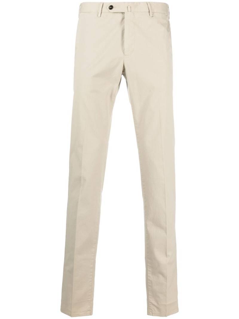 PT Torino slim-cut leg trousers - Neutrals von PT Torino