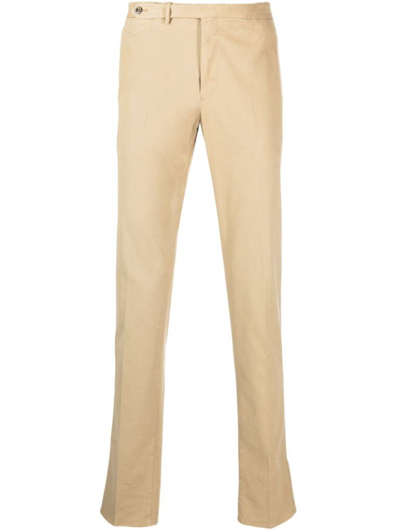 PT Torino slim-cut modal-blend trousers - Neutrals von PT Torino