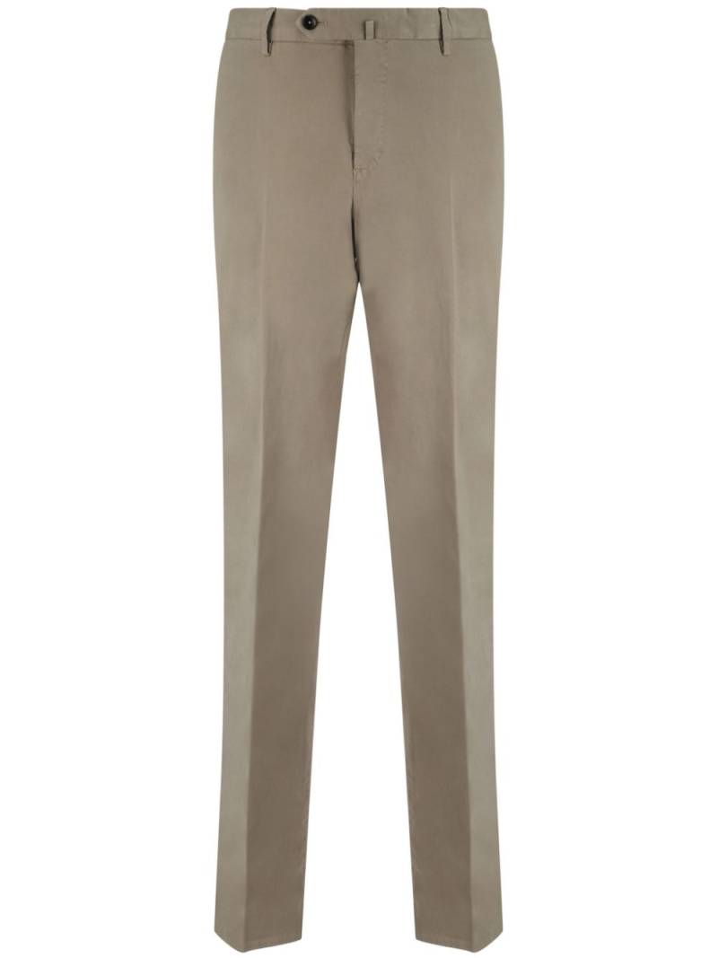 PT Torino slim-cut tailored trousers - Brown von PT Torino