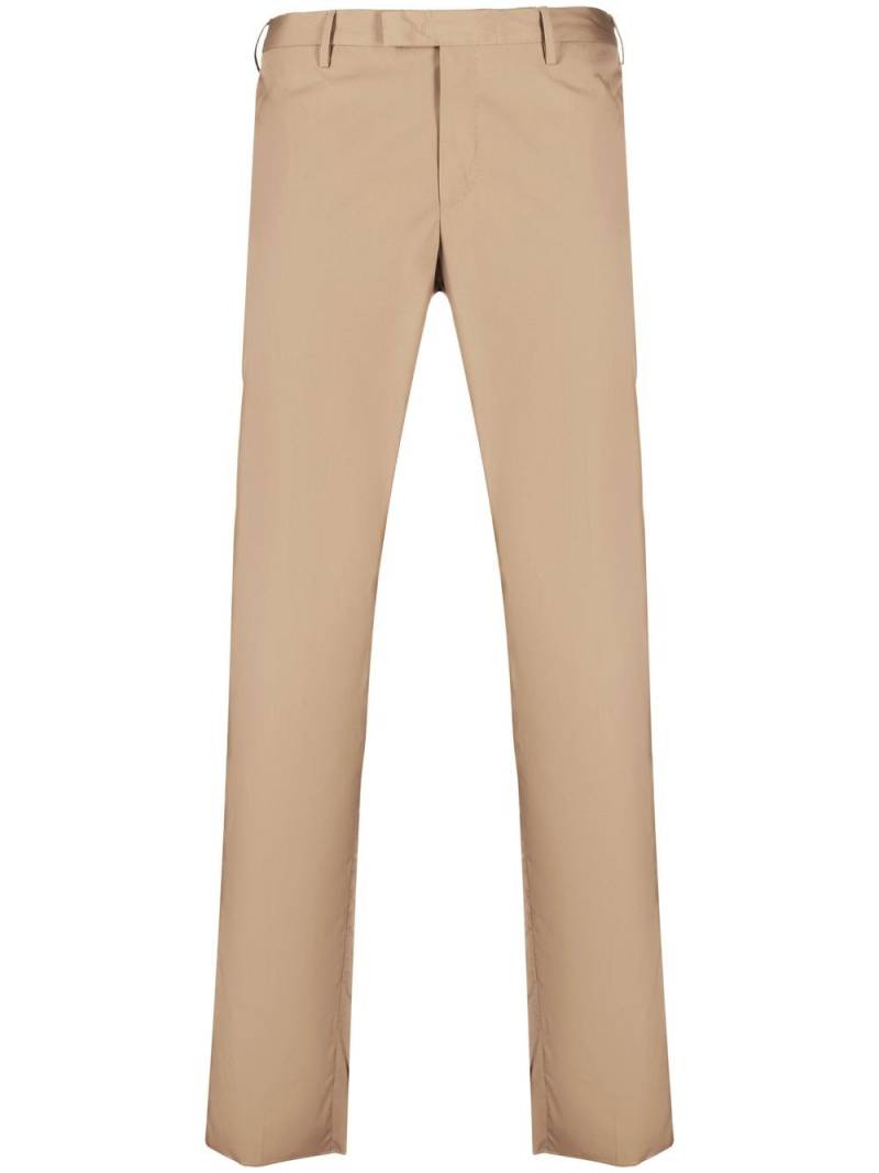 PT Torino slim-cut tailored trousers - Neutrals von PT Torino