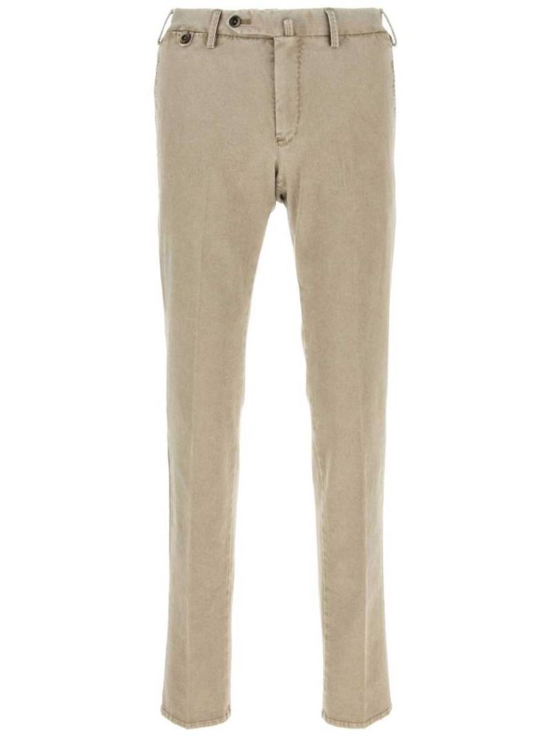 PT Torino slim-cut trousers - Neutrals von PT Torino