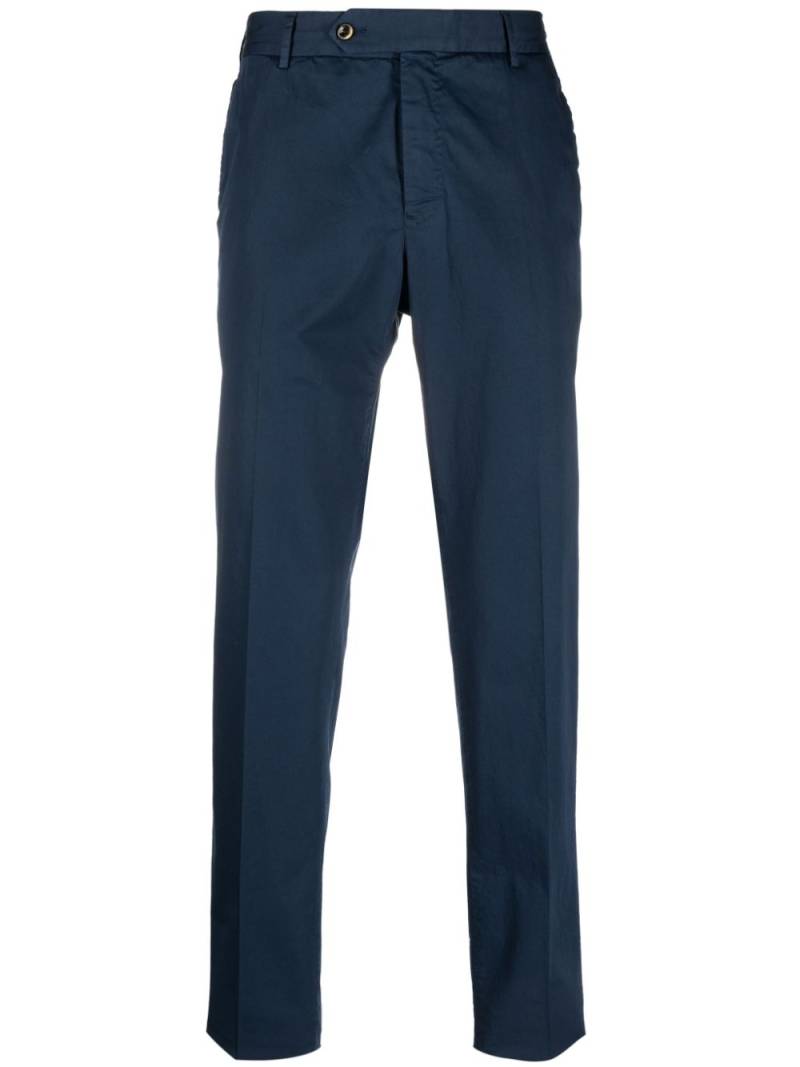 PT Torino straight-leg plain trousers - Blue von PT Torino