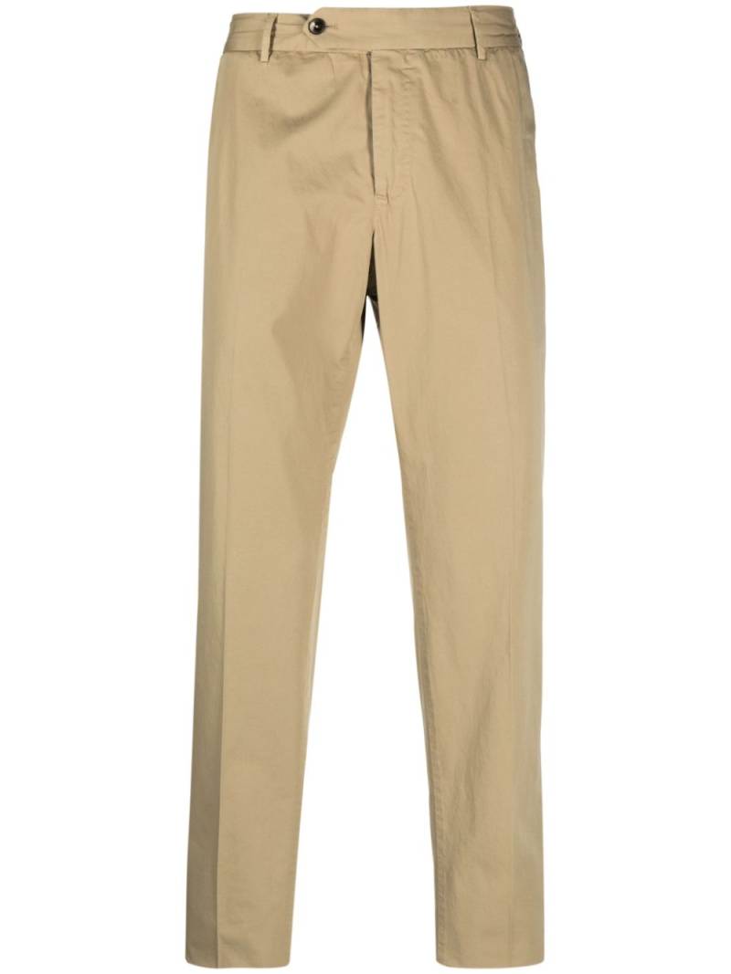 PT Torino straight-leg plain trousers - Neutrals von PT Torino