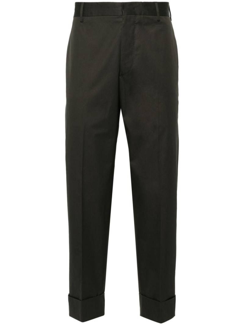 PT Torino tailored cotton trousers - Green von PT Torino