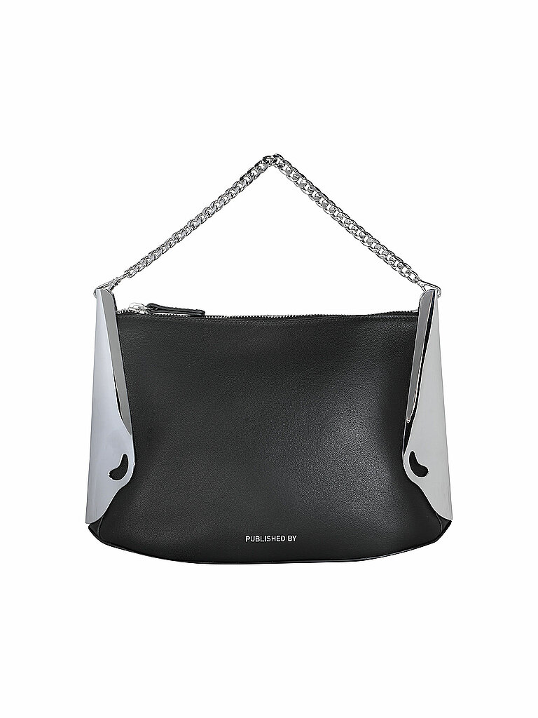 PUBLISHED BY Ledertasche - Umhängetasche ALL DAY BAG schwarz von PUBLISHED BY