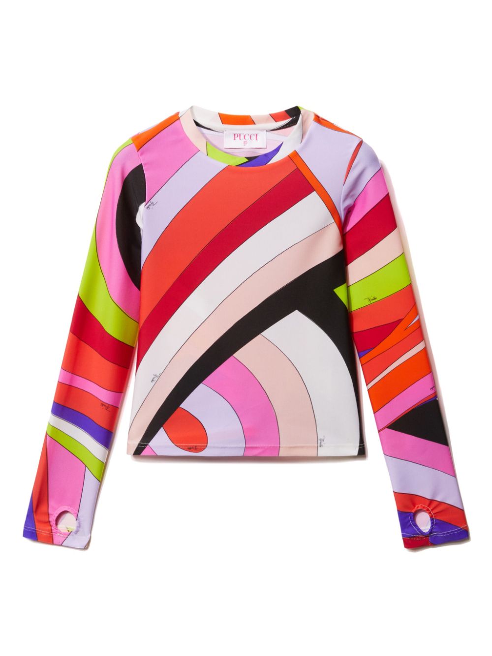 PUCCI Junior Iride-print T-shirt - Multicolour von PUCCI Junior