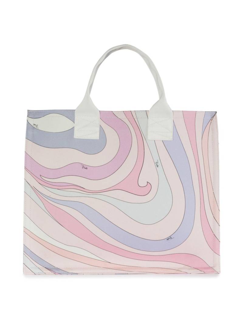 PUCCI Junior Marmo-print changing bag - Pink von PUCCI Junior