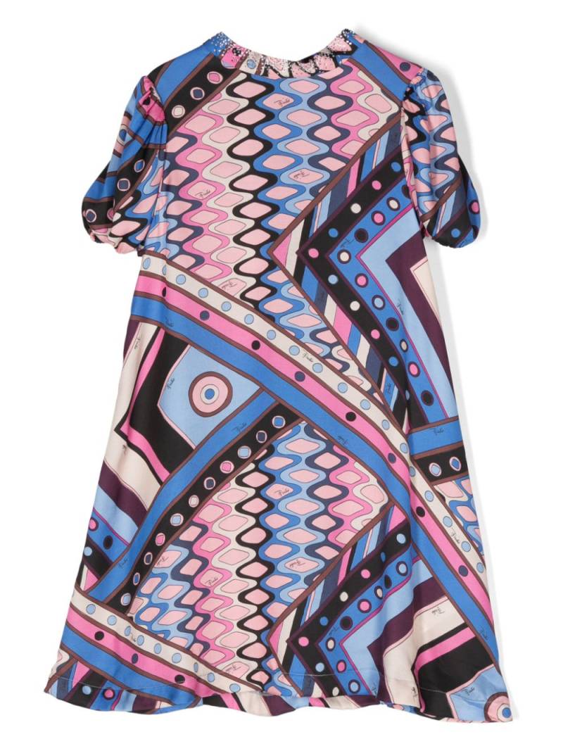 PUCCI Junior Vivara-print dress - Pink von PUCCI Junior