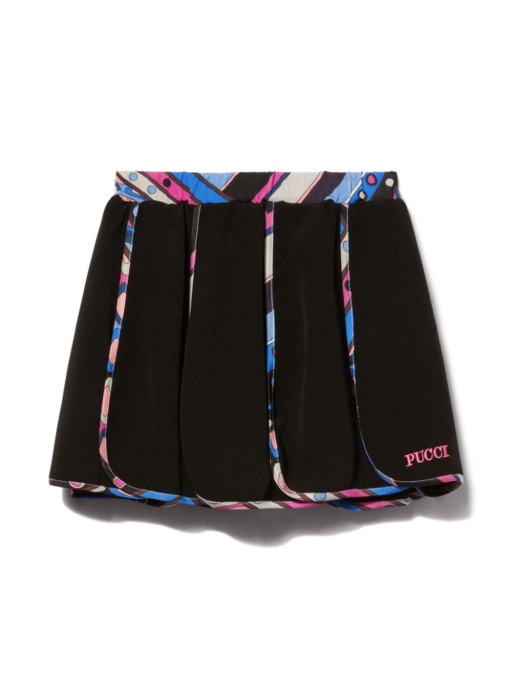 PUCCI Junior Vivara-print skirt - Black von PUCCI Junior