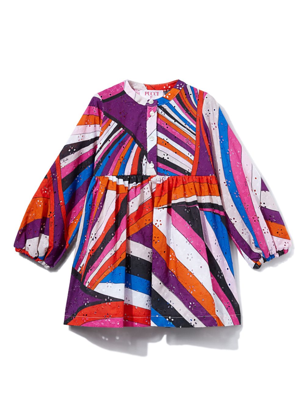 PUCCI Junior abstract-print dress - Purple von PUCCI Junior