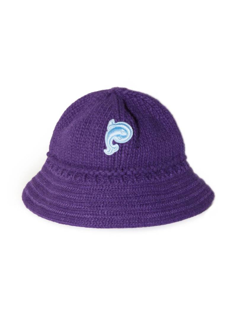 PUCCI Junior logo-appliqué bucket hat - Purple von PUCCI Junior