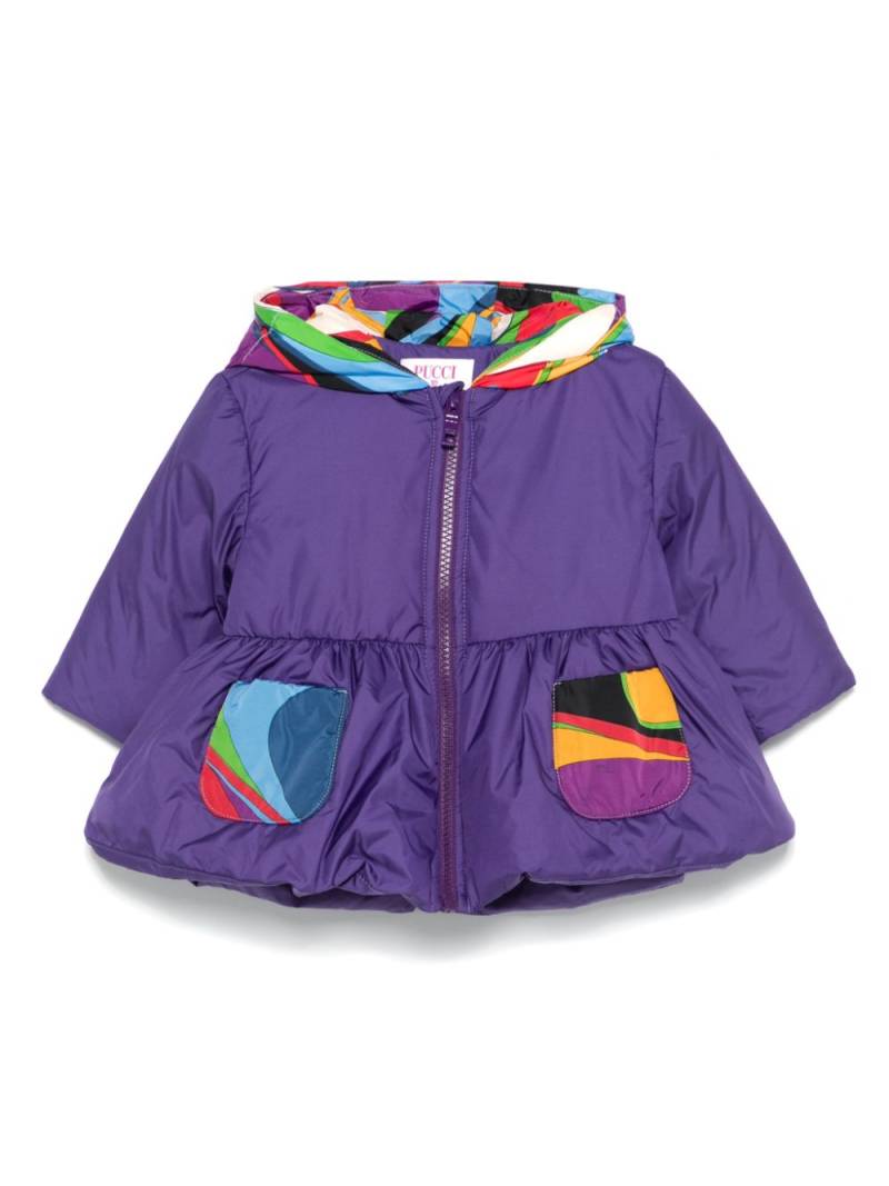 PUCCI Junior padded jacket - Purple von PUCCI Junior