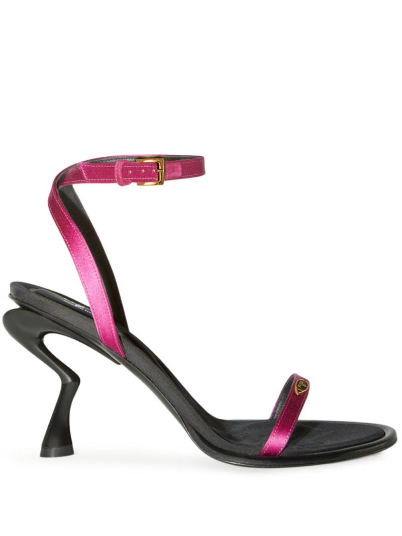 PUCCI Emilio 80mm sandals - Black von PUCCI