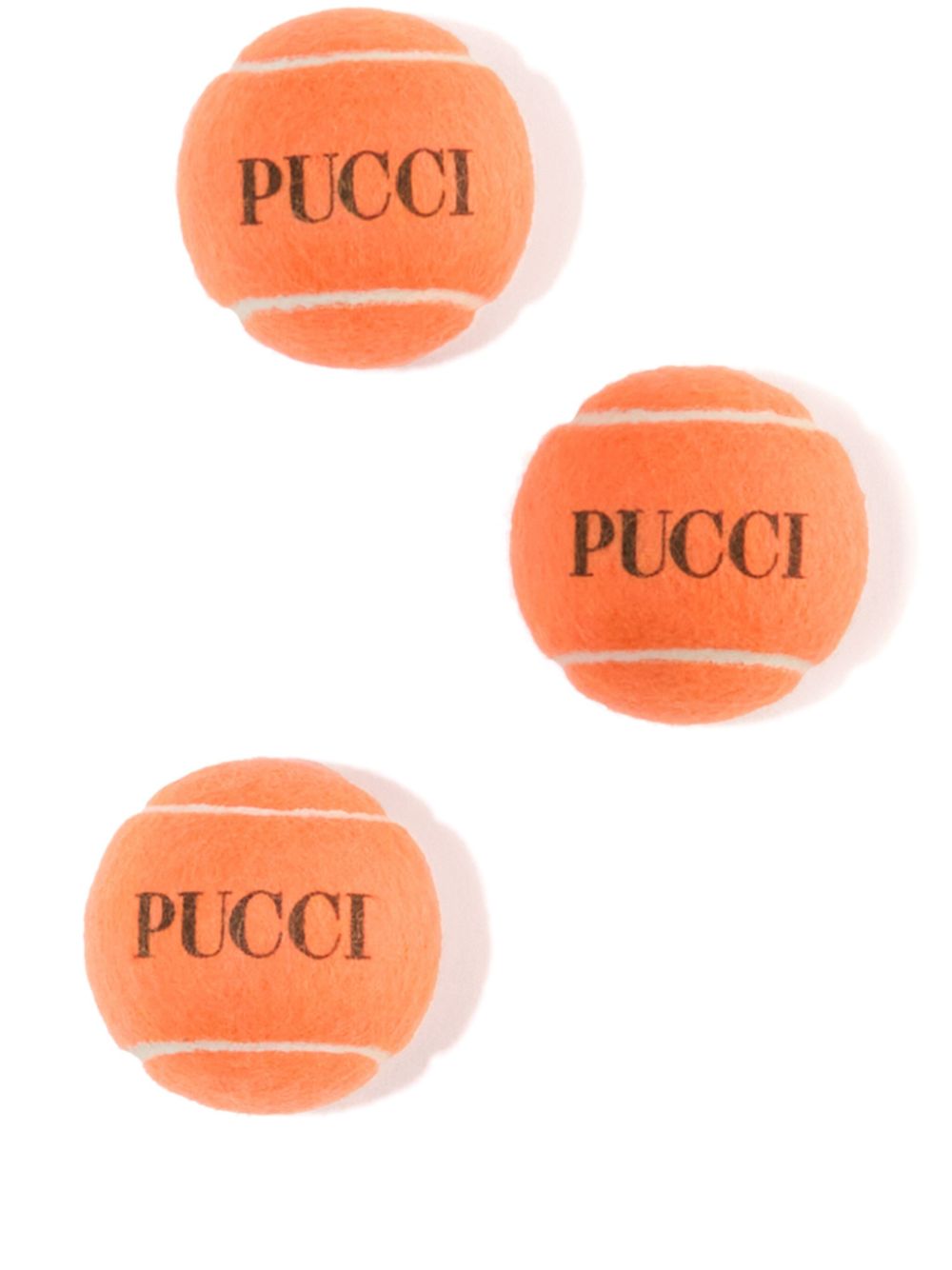 PUCCI Iride-print padel racket (set of two) - Orange von PUCCI