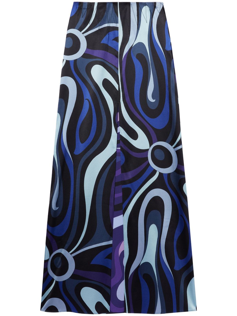 PUCCI Marmo-print maxi skirt - Blue von PUCCI