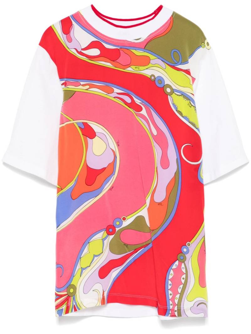 PUCCI Orchid-print T-shirt - White von PUCCI