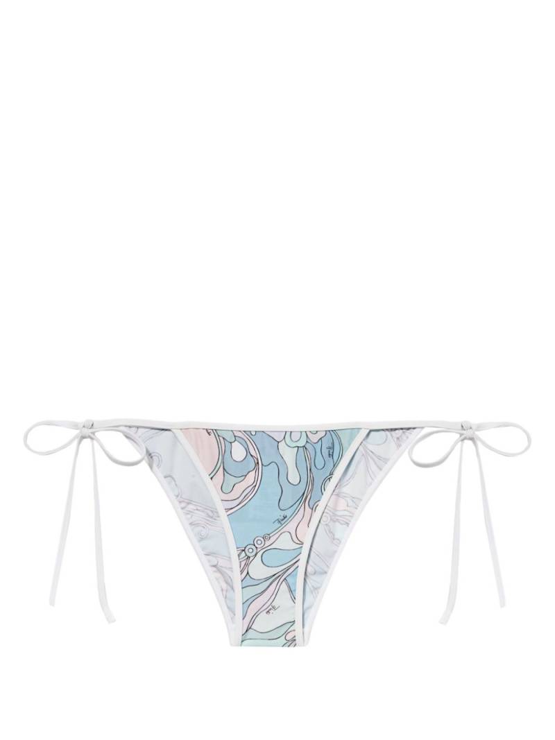 PUCCI Orchidee bikini bottoms - White von PUCCI