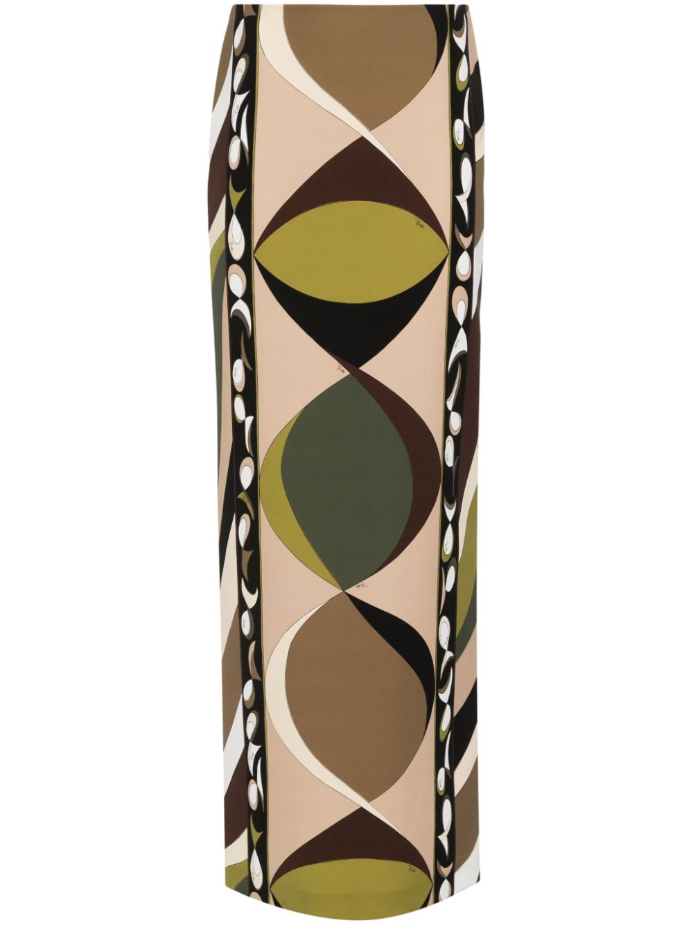 PUCCI Pesci-print maxi skirt - Green von PUCCI